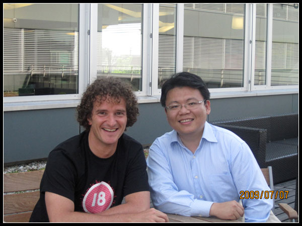 陈里波与Thomas Hofmann