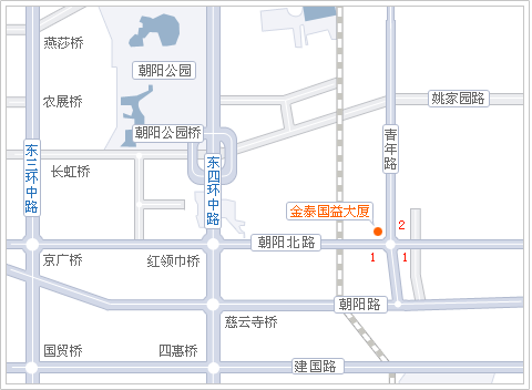 优捷信达地理位置图 优捷信达地理位置图